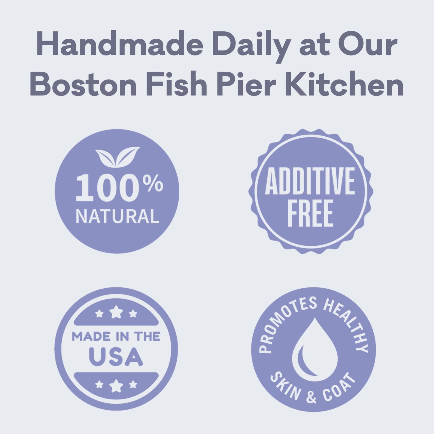 Polkadog Cod Skins Dog Treat - Lean Protein, Made in USA, Single-Ingredient, Grain & Gluten Free, for All Breeds - Crunchy Fish Skin Treat for Teeth Health