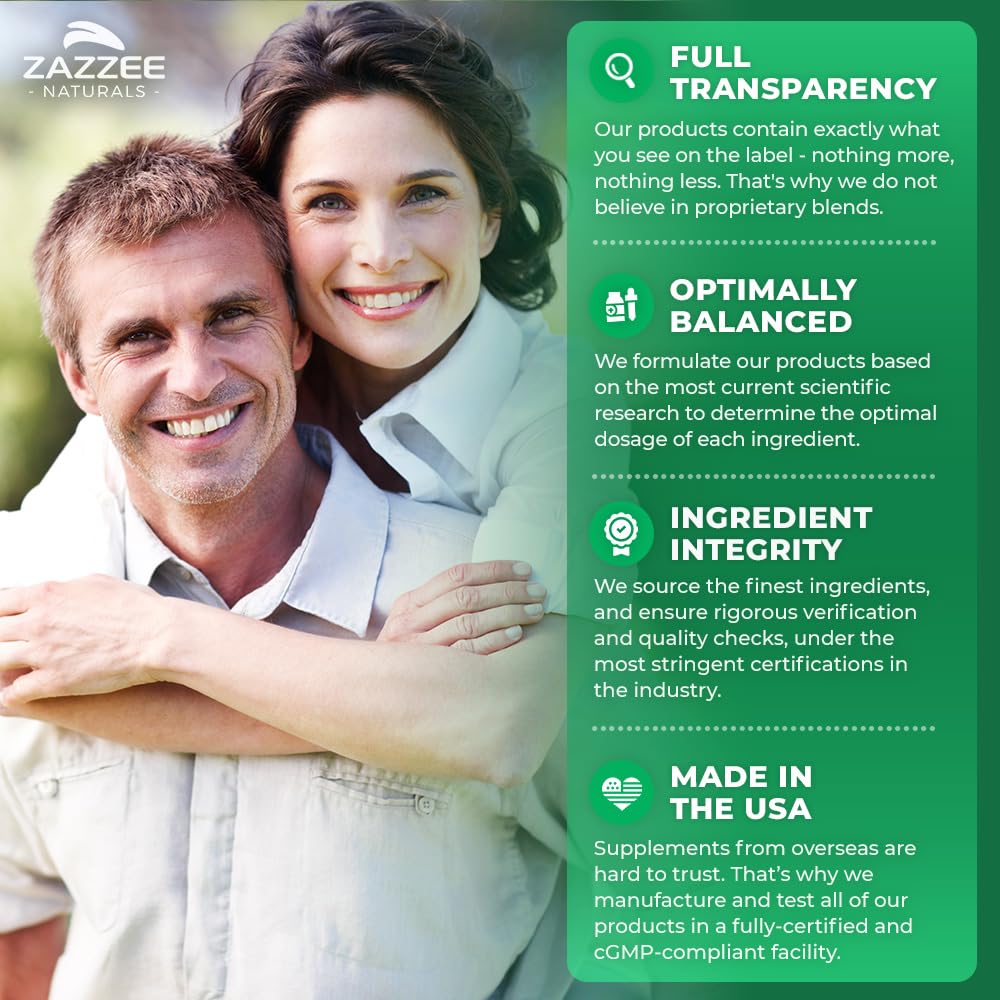 Zazzee High Strength Grape Seed 50:1 Extract, 180 Vegan Capsules, 95% Polyphenols, 400 mg per Capsule, 6 Month Supply, Standardized and Concentrated 50X Extract, Non-GMO, Made in The USA