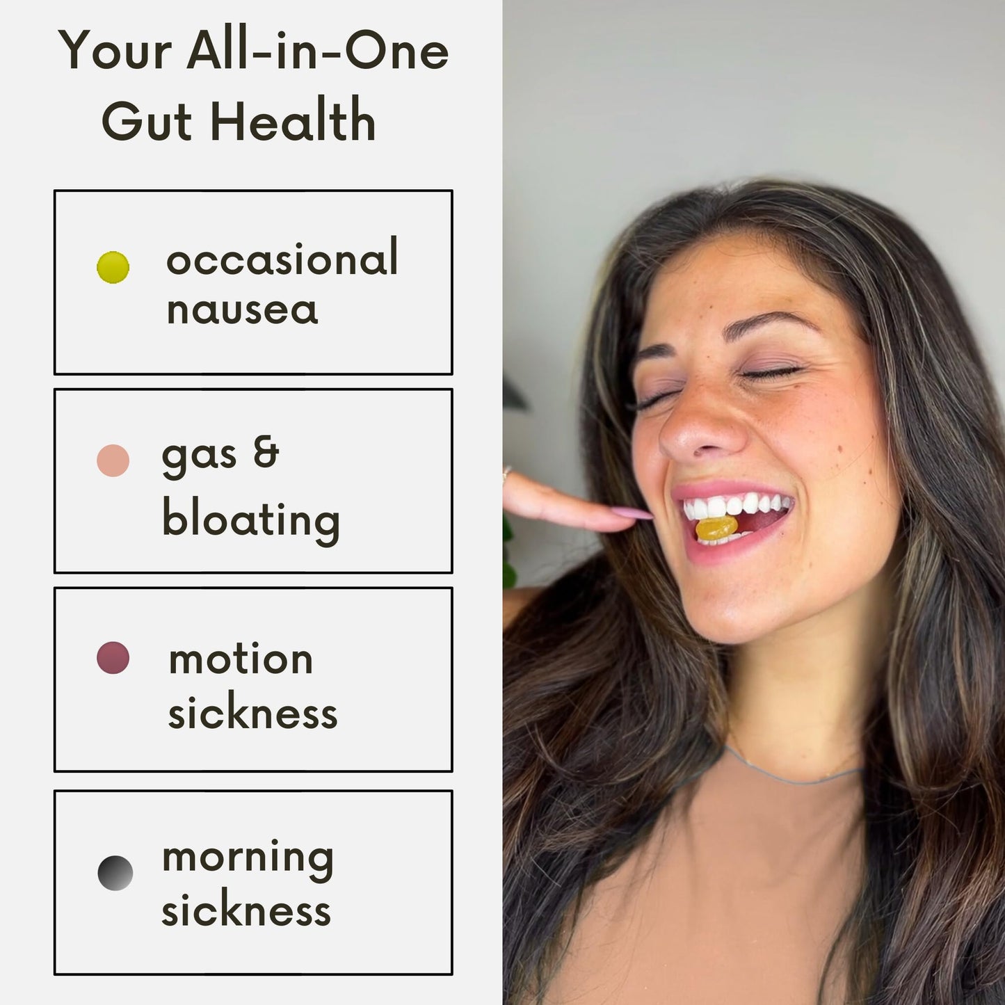 Stomach Bloom Sugar Free Tummy Tame Drops - 3X Better Absorption | Fast-Acting Pregnancy Nausea Relief & Morning Sickness Relief | Ginger, Lemon, Spearmint & B6. Individually Sealed Drops, 28 Ct
