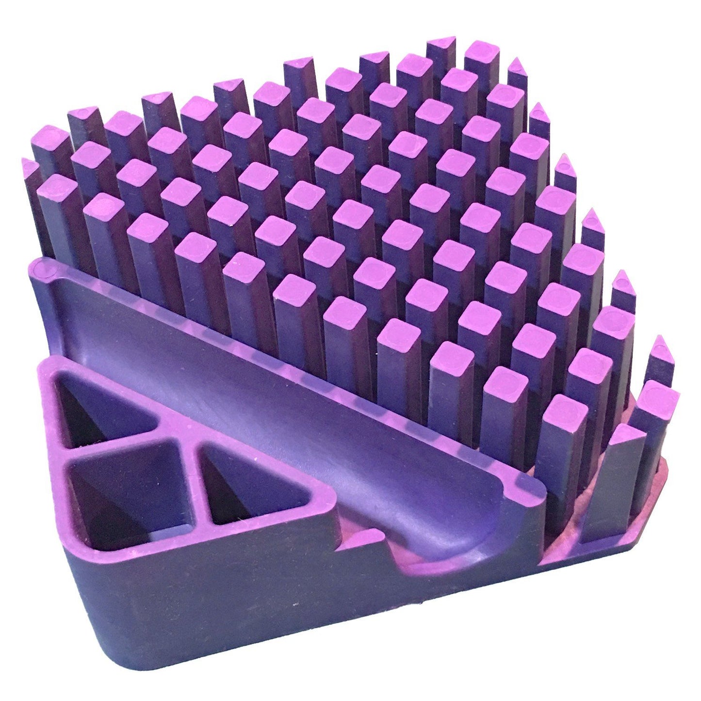 Your Nest Craft Organizer for Rulers, Scissors, Rotary Cutters and desktop accessories, made in the USA - Martin Purple