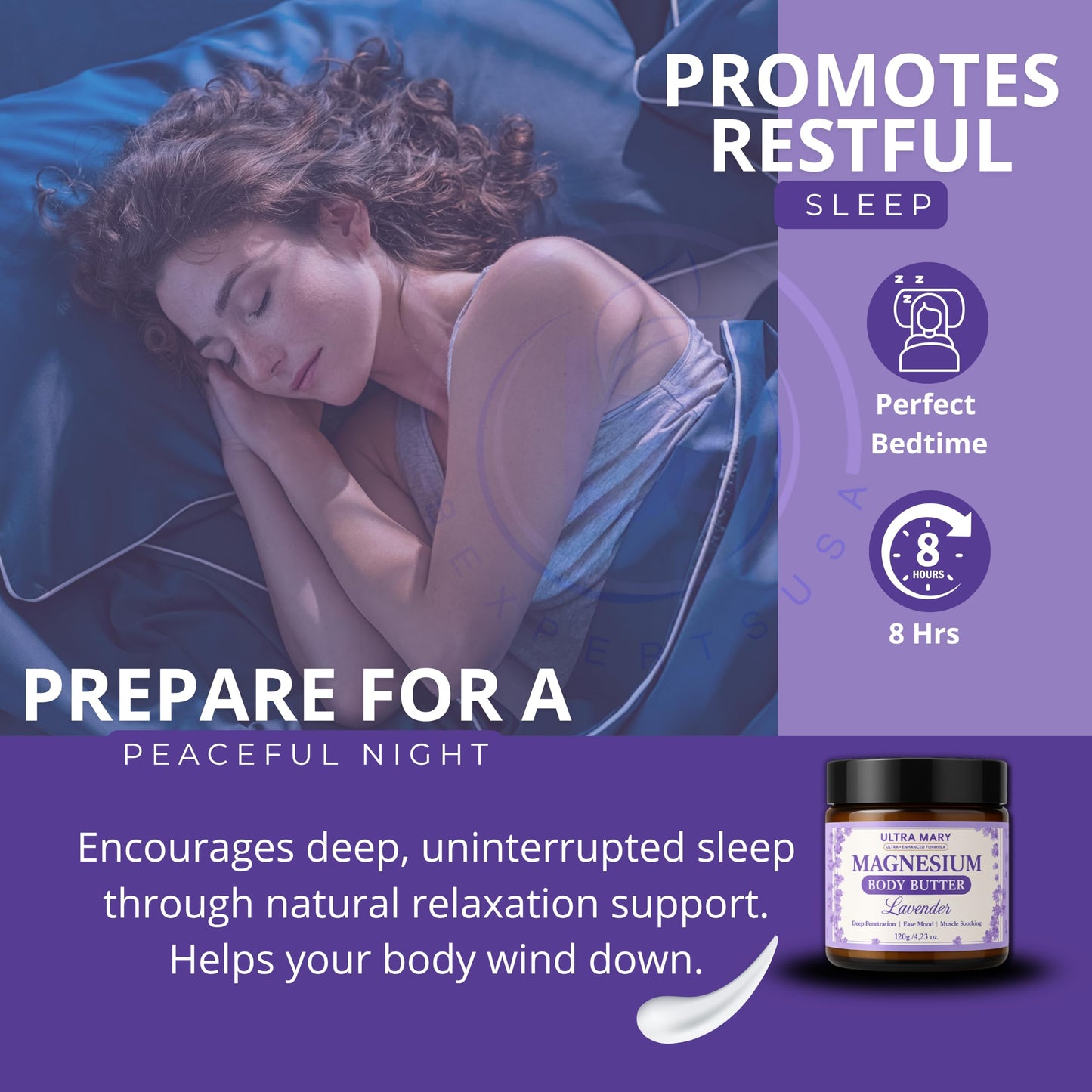 Joint Support UltraMary+(90 Capsules)+Magnesium Body Butter(4.23oz) Glucosamine 1500mg,Chondroitin, MSM, Turmeric & Boswellia–Muscle & Joint Relief Combo, Lavender Scent–Articulaciones & Músculos
