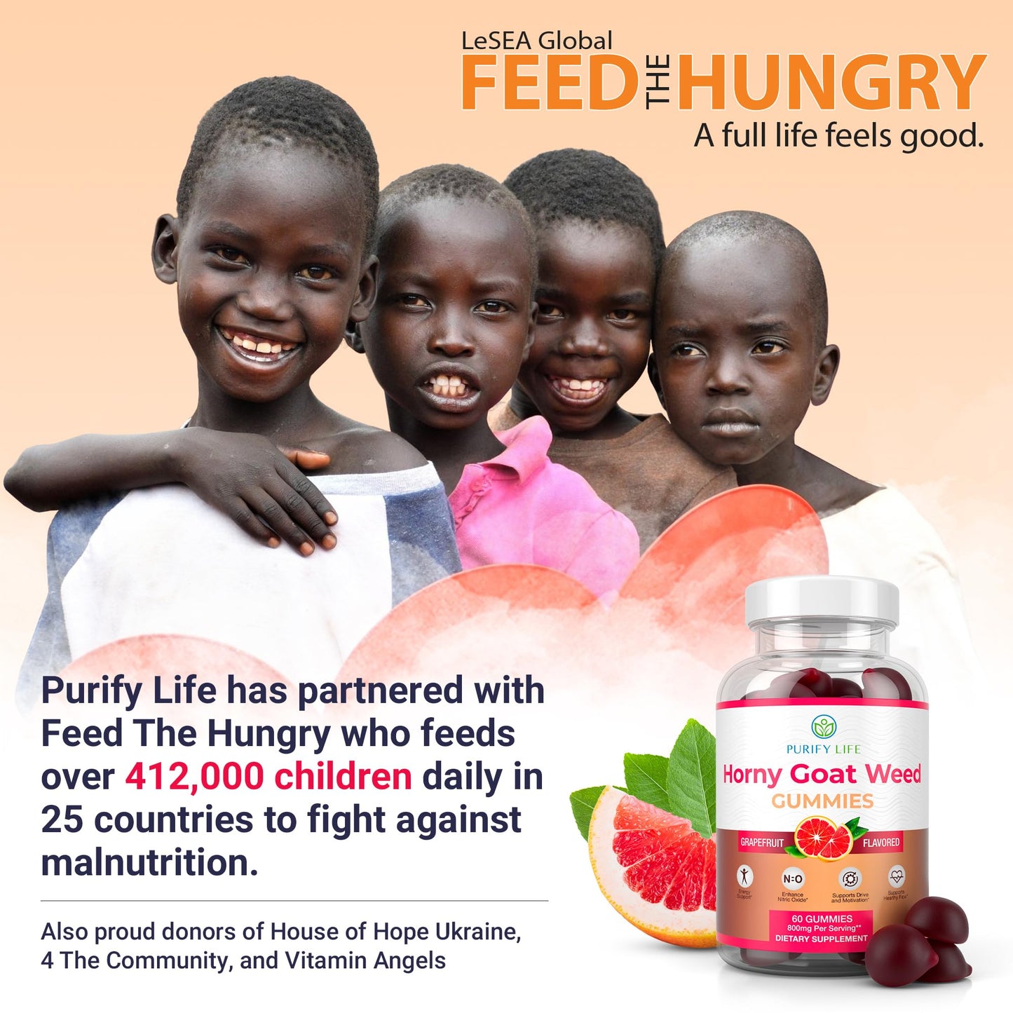 Potent Horny Goat Weed for Men and Women (Max Potency Chews 800mg), Horny Goat Weed Extract Gummies for Energy Management, Performance and Stamina - Vegan, Gluten-Free, Natural Grapefruit Flavor