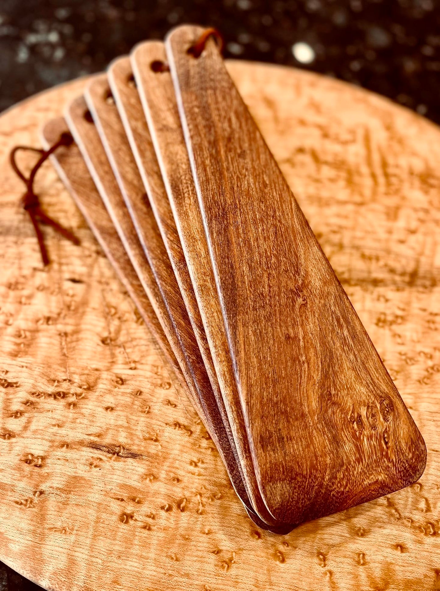 COWBOY SPATULA Mesquite Wood Spatula - Original Handmade in Texas Made in USA For Non stick Frying Pan, Cast Iron Skillet, griddle, baking, stainless steel