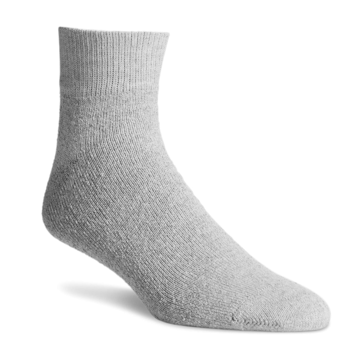 American Made Everyday Quarter Socks for Men - 12 Pack