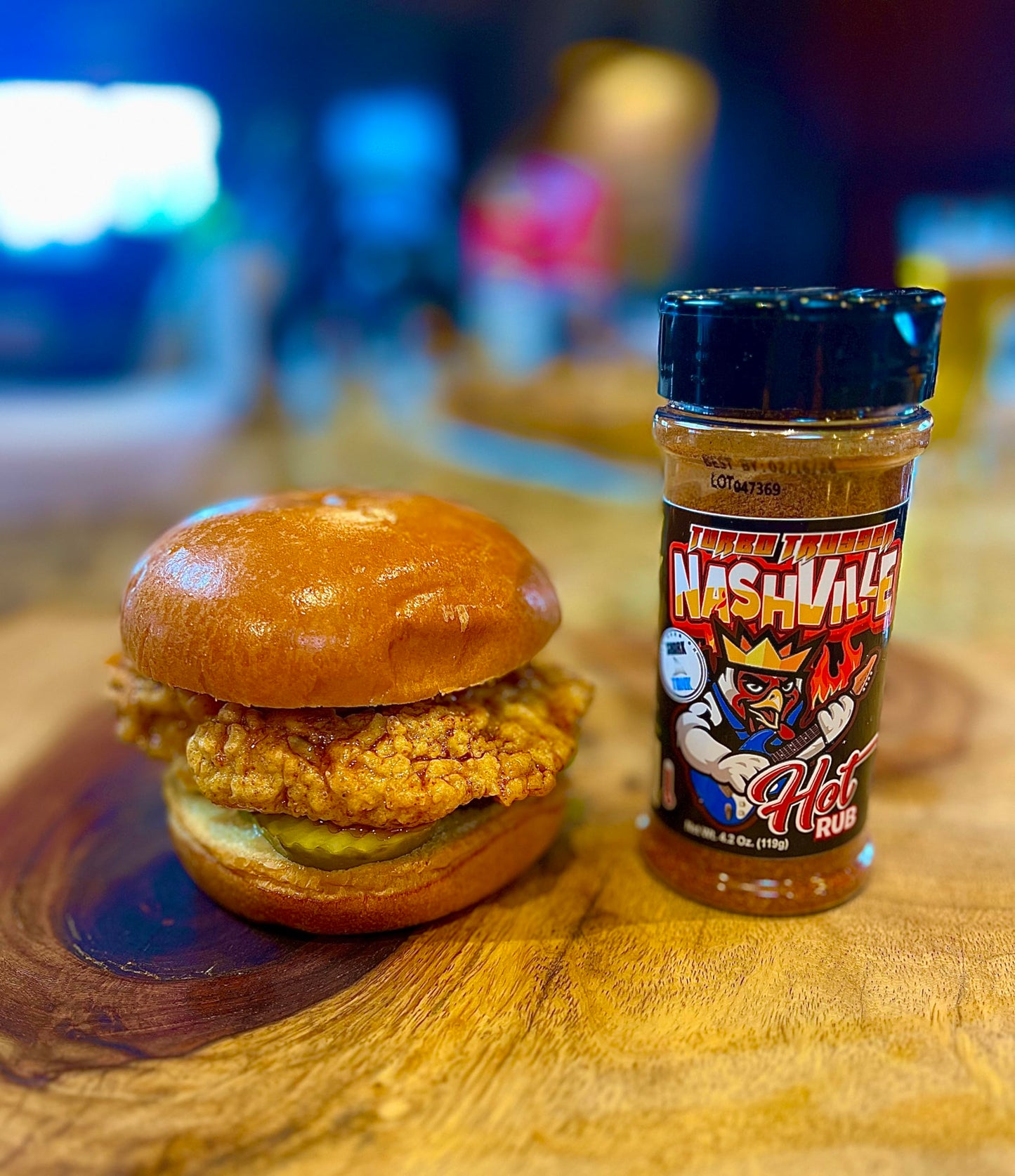 Turbo Trusser | Nashville Hot Rub | For Chicken, Turkey, Duck, Pork & Veggies | Signature Fiery Flavor of Nashville Hot | Made in the USA | 4.2 Oz