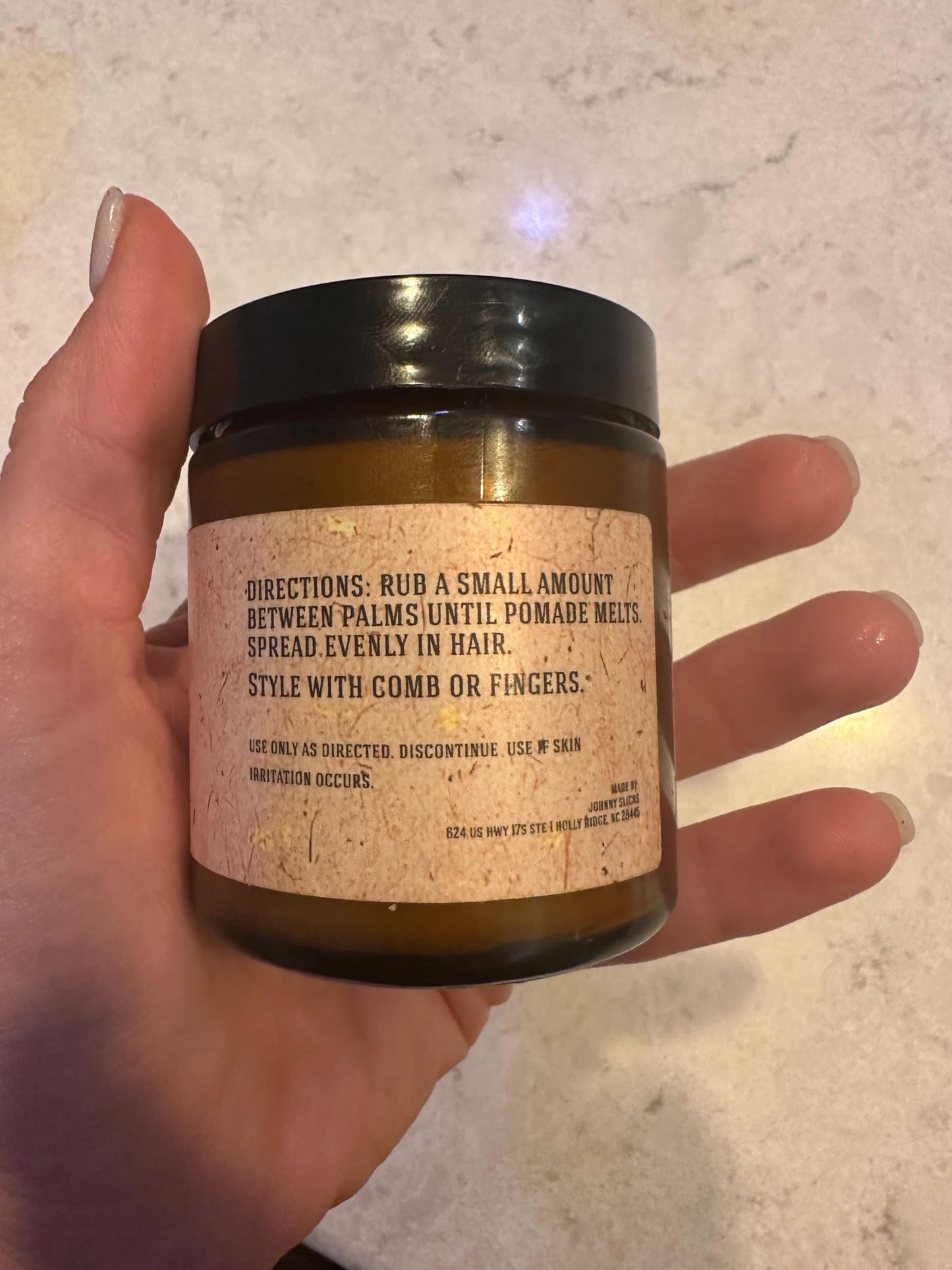 Johnny Slicks Hair and Beard Grooming Kit | Organic Pomade, Beard Oil, Beard Wash | USA Made, Veteran Owned (Anti-Itch, Anti-Dandruff, Promotes Growth), Original Scent