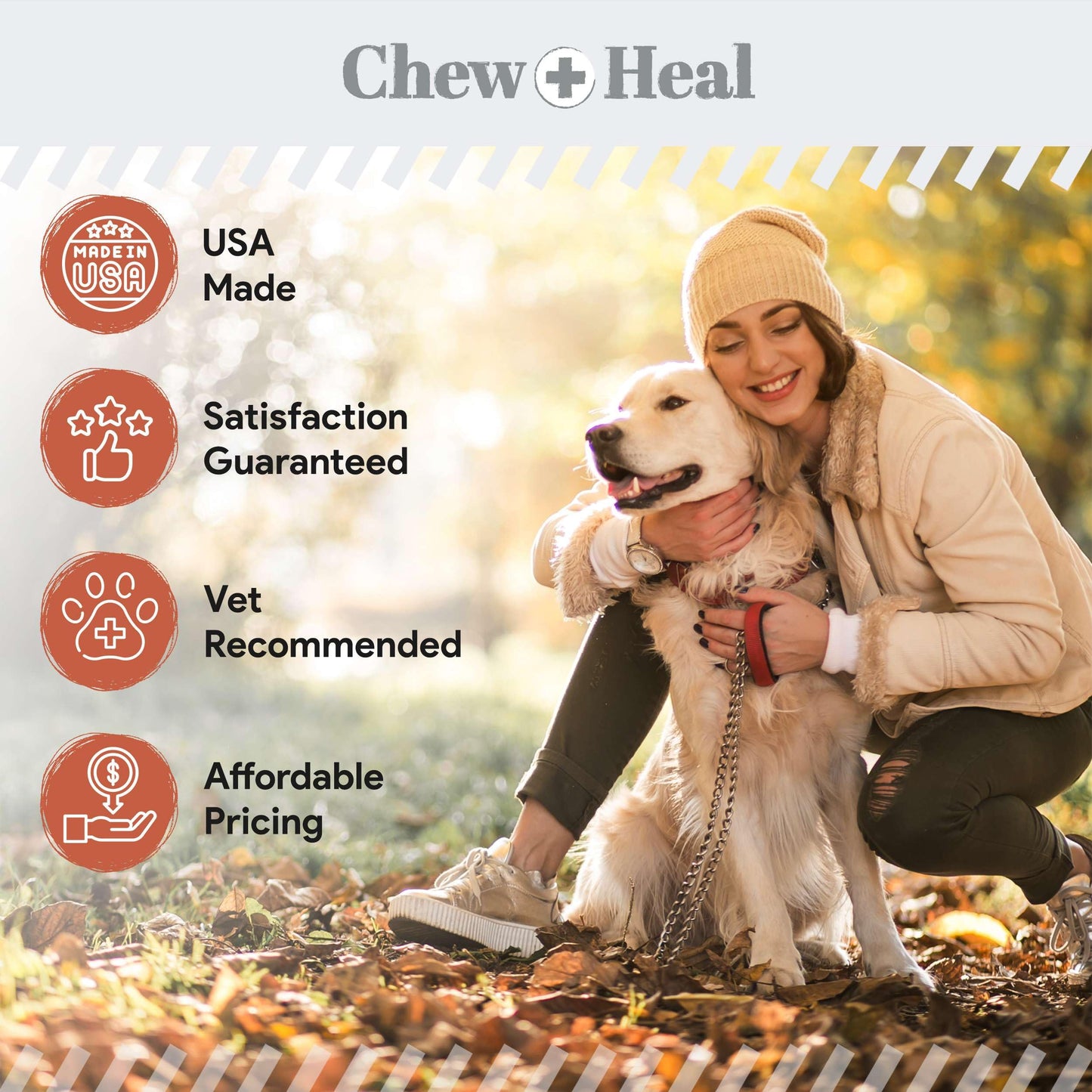 Salmon Oil for Dogs - Soft Chew Omega Treats for Skin and Coat - Fish Oil Blend of Essential Fatty Acids, Omega 3 and 6, Vitamins, Antioxidants and Minerals - Made in USA
