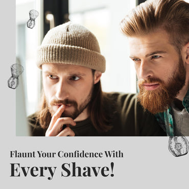 American Shaving Co. Sandalwood Shaving Cream For Men With Shaving Brush 8 oz, Made in USA, Easy Application, Quality Potent Ingredients, Non-GMO, GMP Certified, Cruelty-Free Products