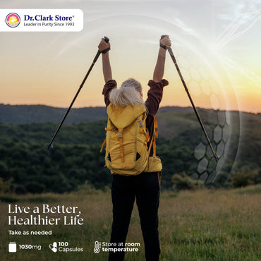 Dr. Clark Magnesium Sulfate USP (Epsom Salt) - 1030 mg, Magnesium Supplement for Constipation, Liver and Gallbladder Cleanse, 100 Gelatin Capsules