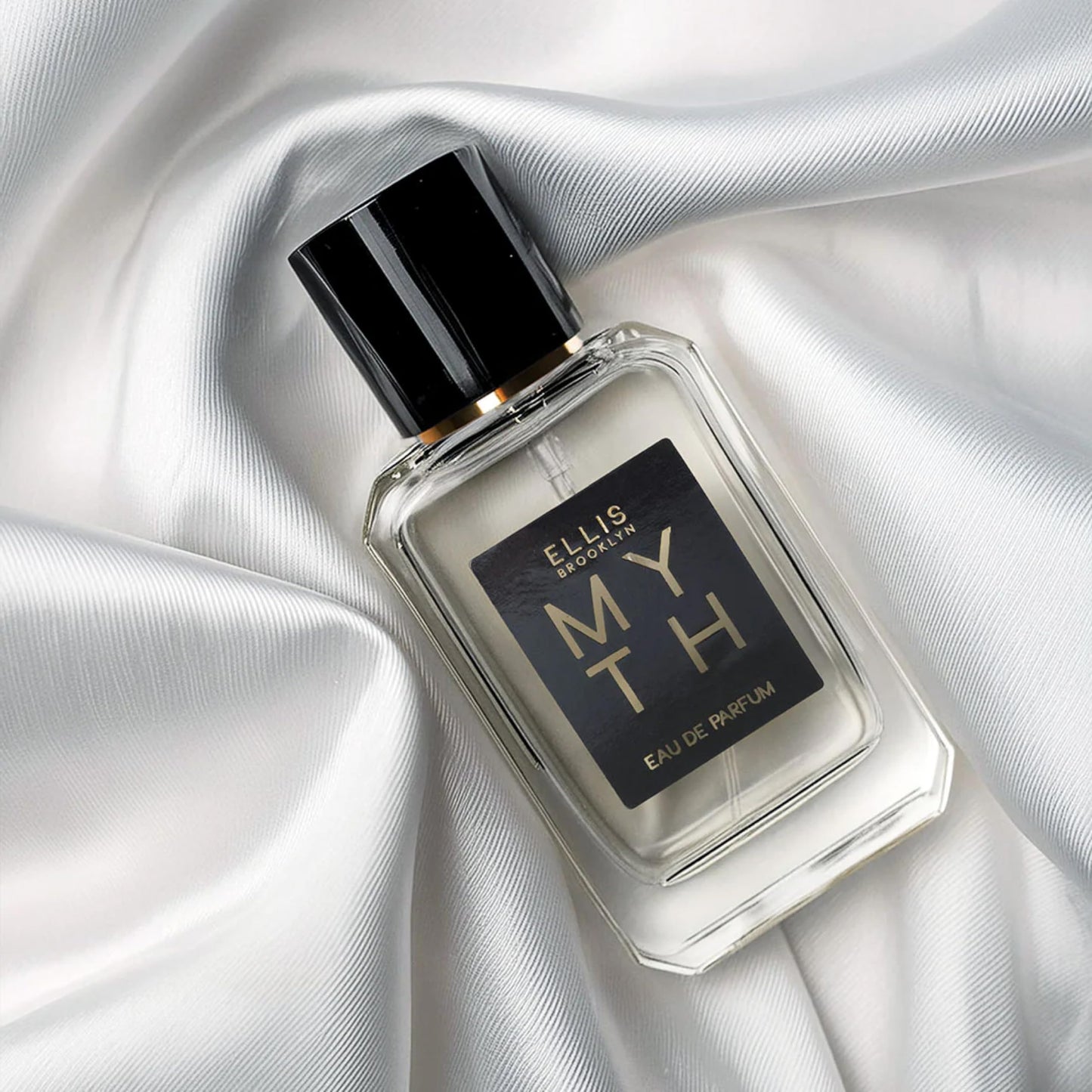Ellis Brooklyn MYTH Eau de Parfum, Travel Spray, Jasmine Musk Perfume for Women, Clean, Vegan, Paraben-Free, Long Lasting, Notes of Bergamot, Tiger Orchid & White Cedarwood,10ml / 0.33 Fl Oz