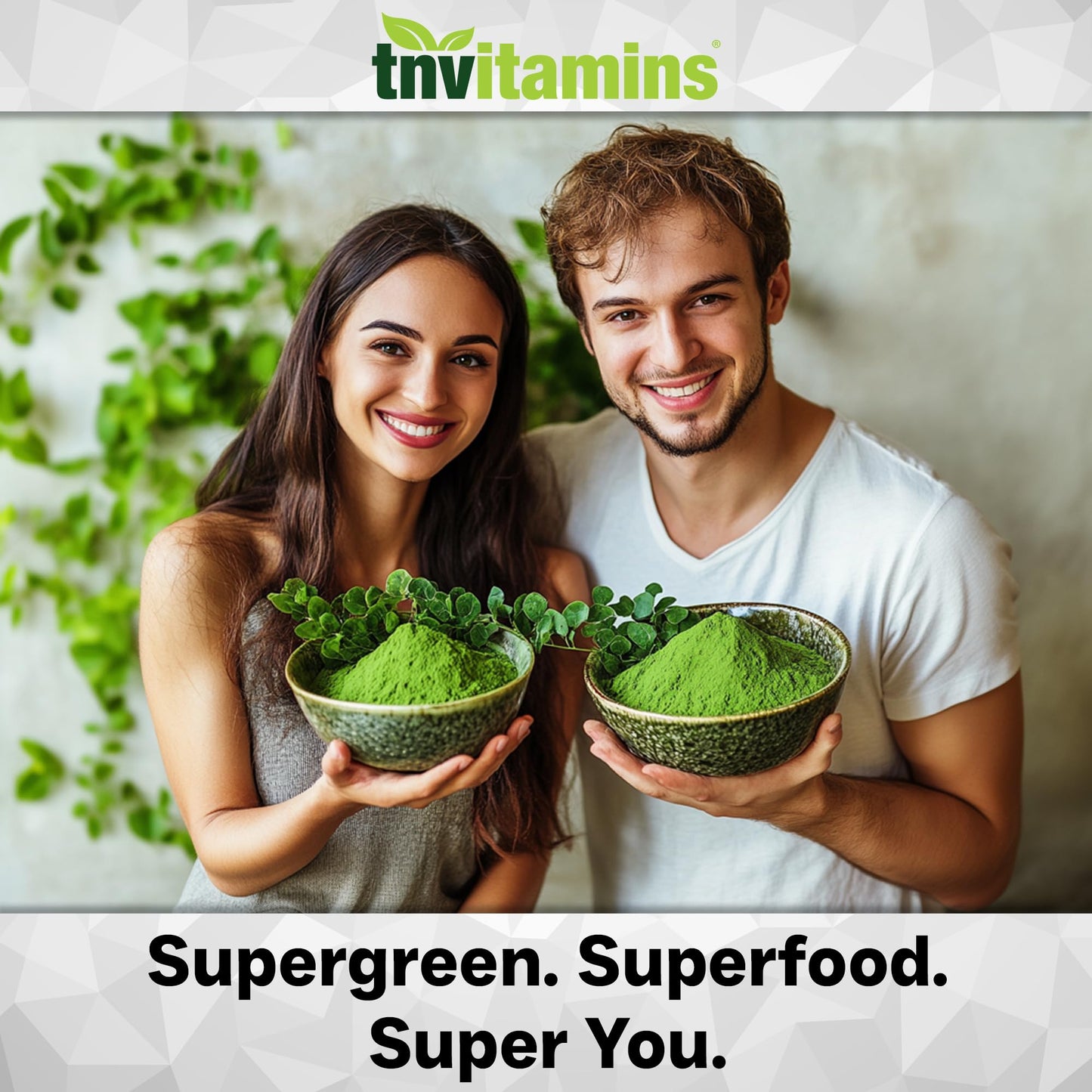 tnvitamins Moringa Capsules 10,000 mg - 120 Capsules | Pure Moringa Oleifera Leaf Powder Supplement | Powerful Green Superfood | Super Greens Powder Pills | Non-GMO, Made in The USA!