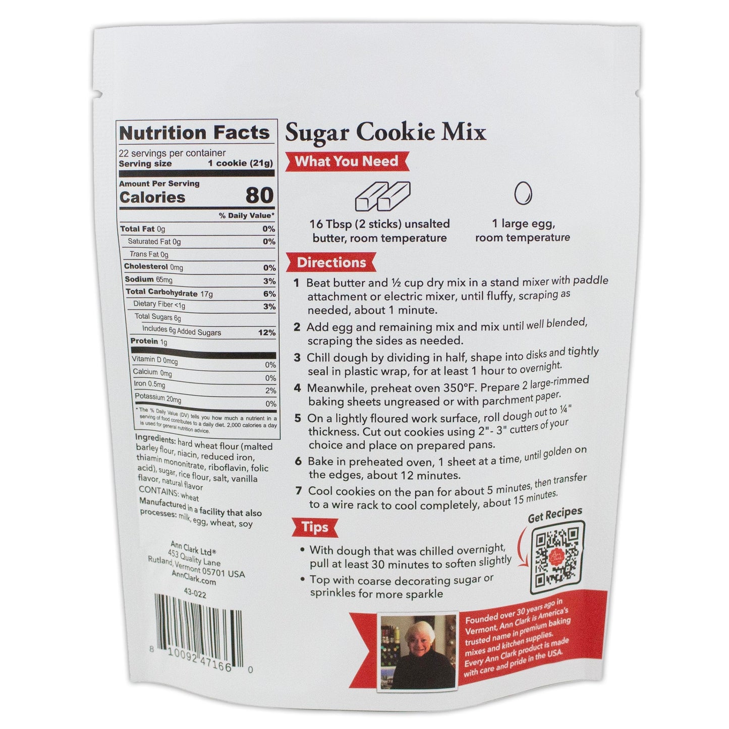 Ann Clark Sugar Cookie Mix