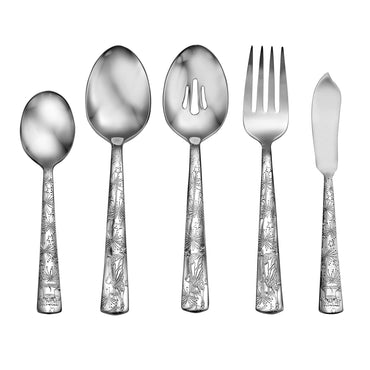 Liberty Tabletop Liberty 45pc Flatware Set Service For 8 Serving Set Included MADE IN USA