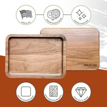Valet Tray for Men - Made in USA - Jewelry Tray for Entryway - Great Tray for nightstand or desks - by Virginia Boys Kitchens (1)