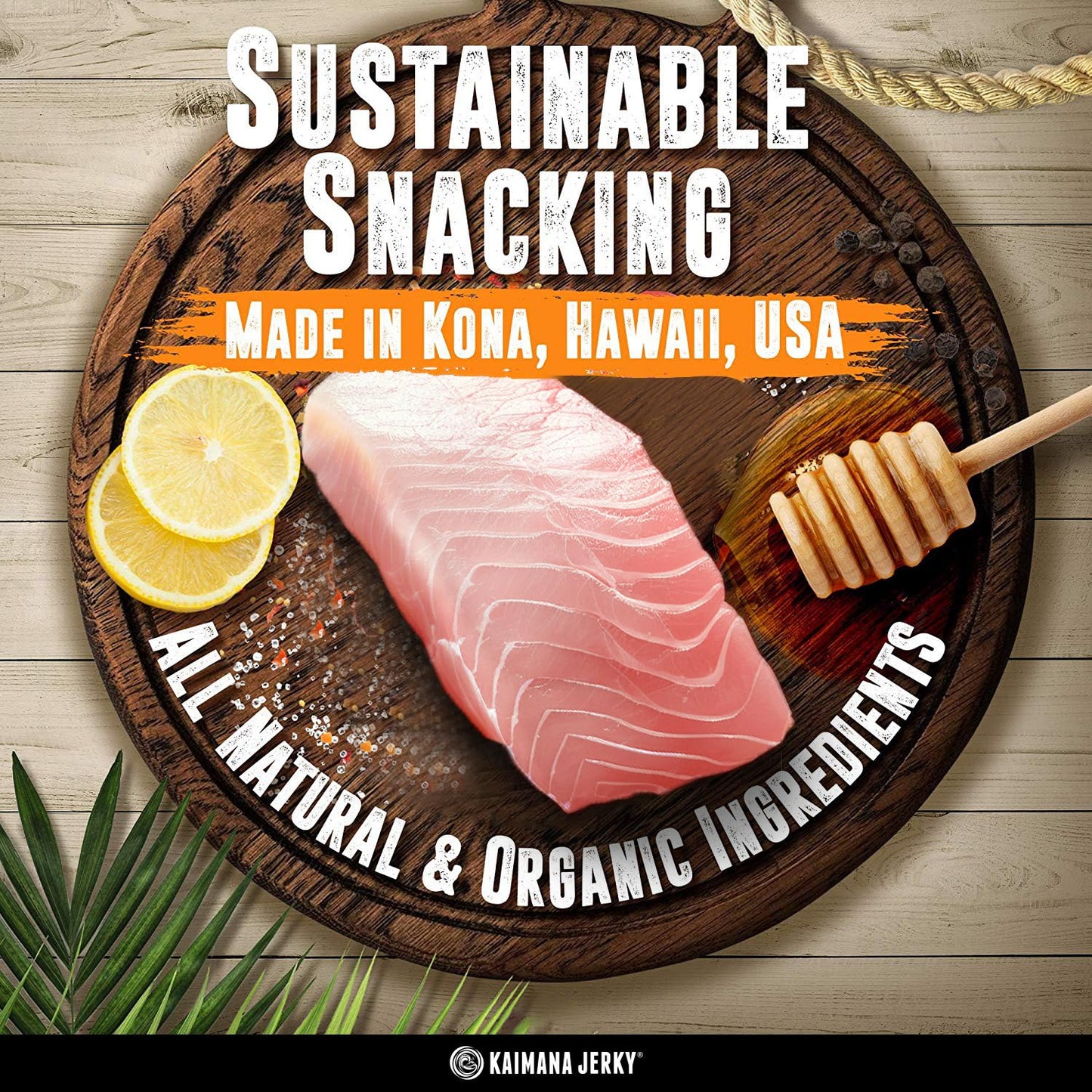 Wahoo Ono Fish Jerky Variety Sampler- Smokin' Hickory O.G, Island Citrus & Spicy Chili - Organic, Gourmet Smoked Fish Strips, Rich in Omega-3 & Protein, Low-Calorie, Low Sodium & Sugar- 9 Pack (0.5oz)