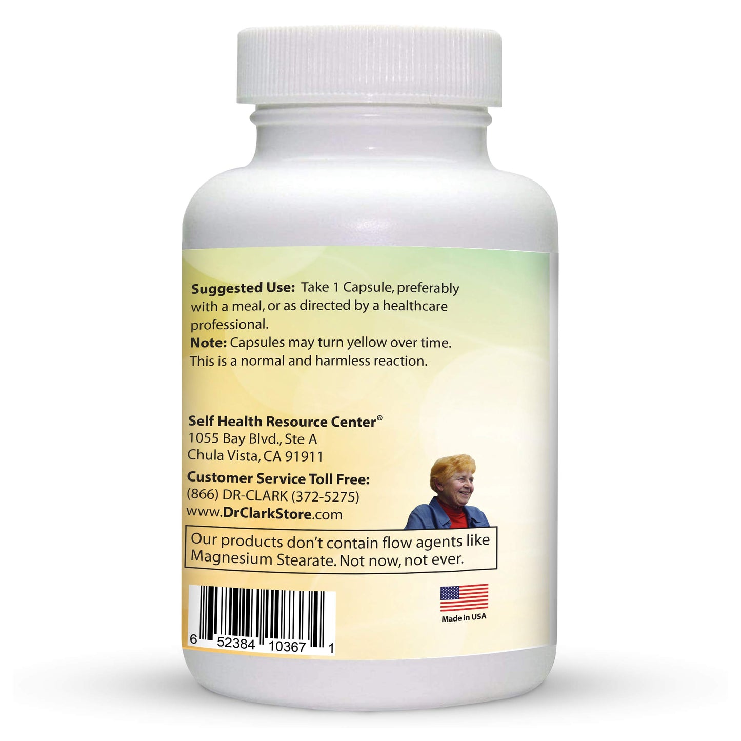 Dr Clark Vitamin C Supplement 1000mg - Gluten Free, Immunity Support, Potent antioxidant, Supports Brain Function, Promotes Tissue Formation and Repair, 100 Gelatin Capsules