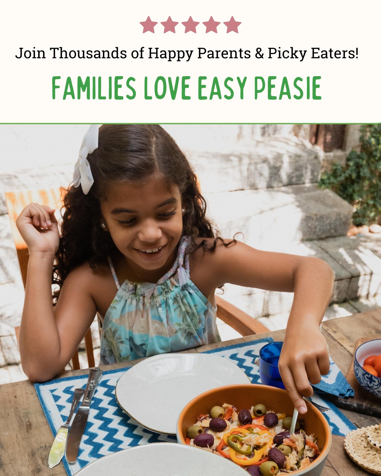 Easy Peasie Natural Veggie Powders for Kids and Picky Eaters | Hidden Vegetable Powder Additive for Meals and Smoothies (3-Pack: Original, Green, and Red - each 2 oz)