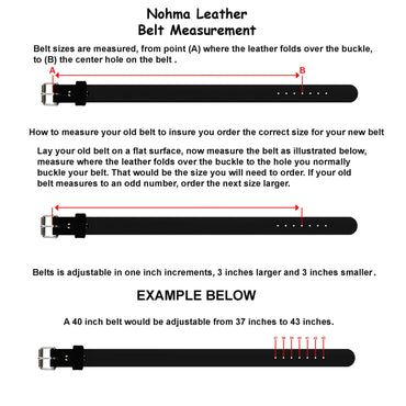 Men’s Classic Leather Belt, Double Prong Retro Style, Antique Brass Buckle, 1 ½” Width, Amish handmade in the USA