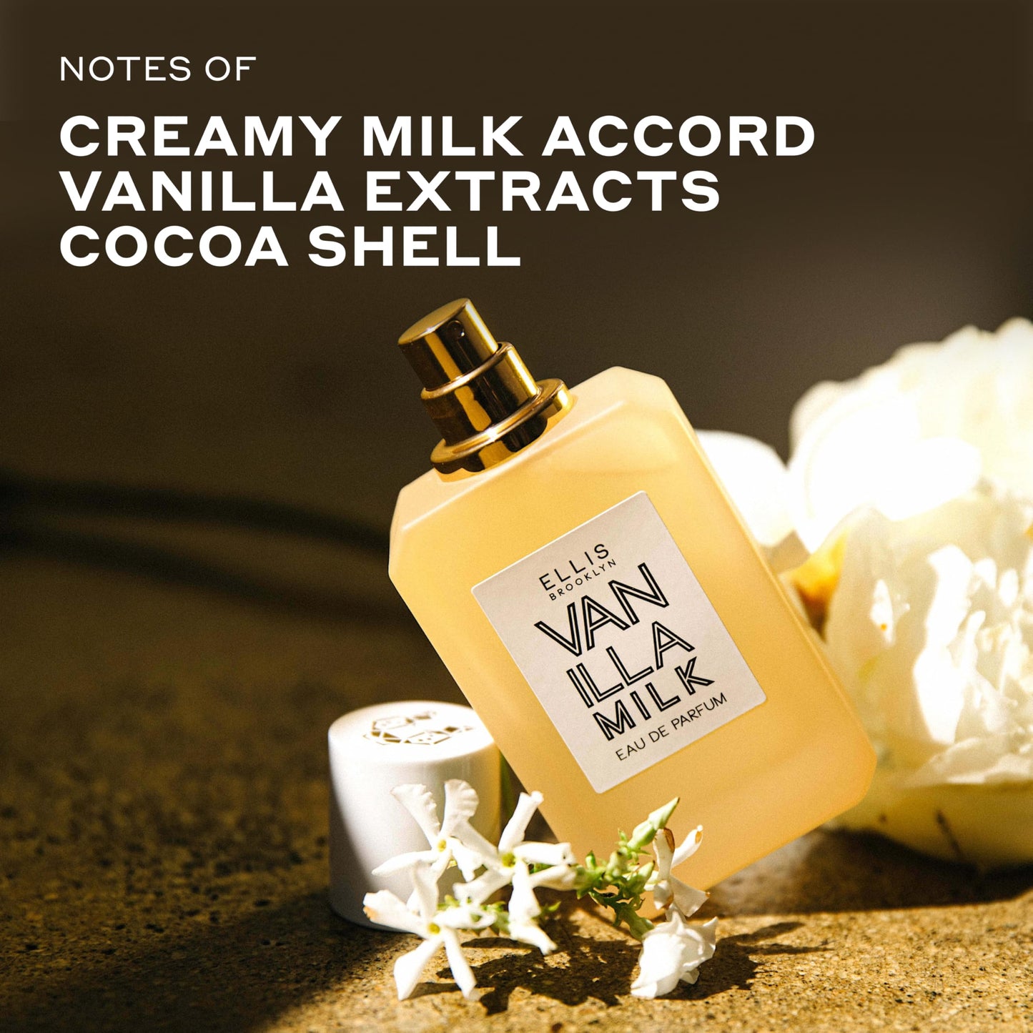 Ellis Brooklyn Vanilla Milk Eau de Parfum, Mini Dabber – Gourmand Creamy Milk, Bourbon Vanilla & Sandalwood, Perfume for Women – Vegan, Cruelty-Free Paraben-Free, Made in the USA, 7.5ml / 0.25 Fl Oz