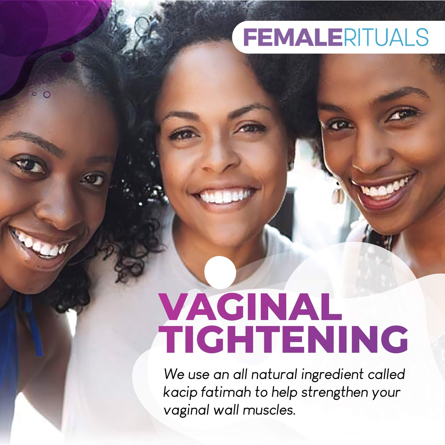 Yoni Balance Vaginal Tightening Pills | Natural Vagina Tightening & Moisture Capsules Ph Balance for Dryness | Increase Vaginal Wetness Kacip Fatimah - 30 Count Womens Wetness and Tightness Pills