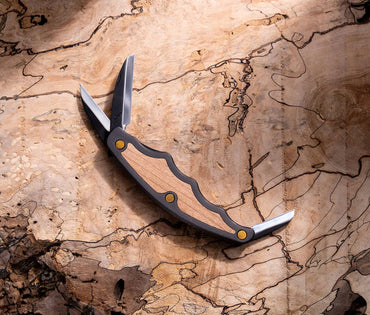 FLEXCUT Tri-Jack Pro | Wood Carving Knife with Roughing, Detail and Mini-Cutting Blades | Locking Blades | Aluminum Pistol Grip Style Handle Minimizes Hand Fatigue | Made in the USA | JKN95