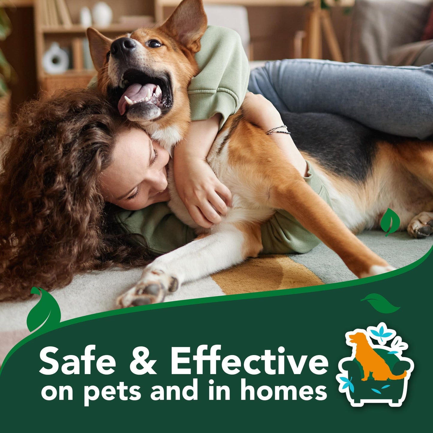 Vet’s Best Flea & Tick Home Spray for Dogs – Dog Flea & Tick Aid – Made in The USA – Flea & Tick Home Spray – Flea Protection for Dogs