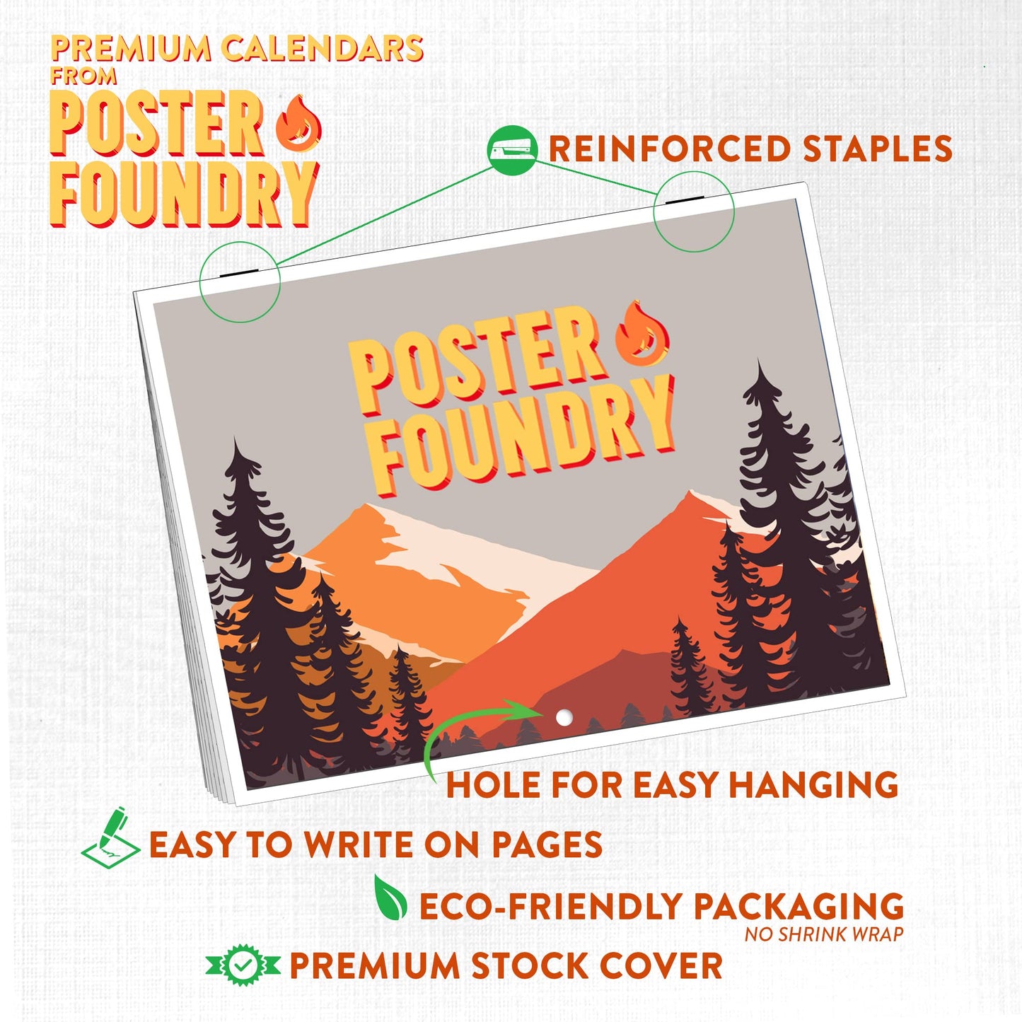 Vincent Van Gogh Calendar 2025 Art Monthly Wall Calender 12 Month | American Made In The USA