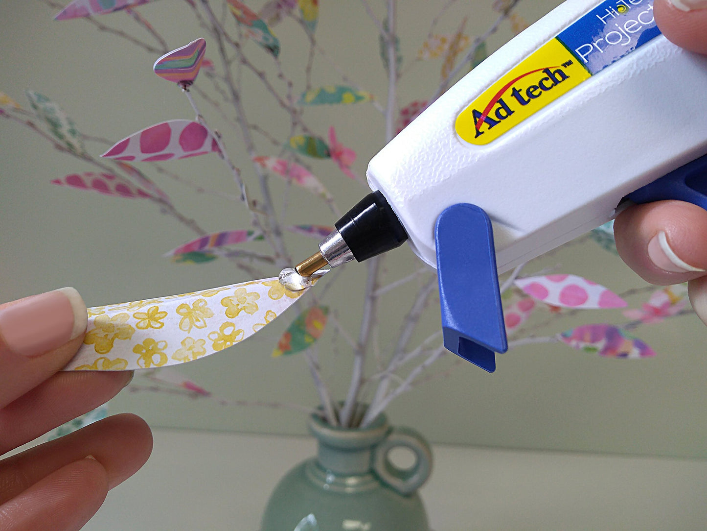 AdTech 8-Inch Mini Hot Glue Sticks, Clear | Multi-Temp, Strong Bonding Adhesive for Crafting, DIY & Repairs | Works with All Mini Glue Guns | Made in the USA