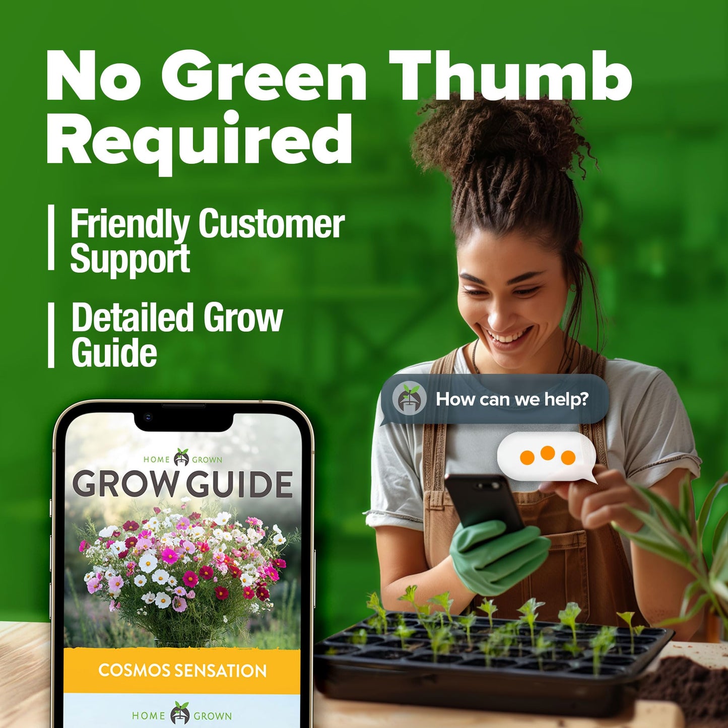 HOME GROWN Cosmos Flower Seeds Bulk Pack for 2025 (1.8 oz) 8,000+ π‘π’π‘-ππ π’ π¨π¦π-π¦π’π¨π₯πππ Heirloom Annual Wildflower Seeds β Pollinator-Friendly Mix for Pollinators & Outdoor Gardens