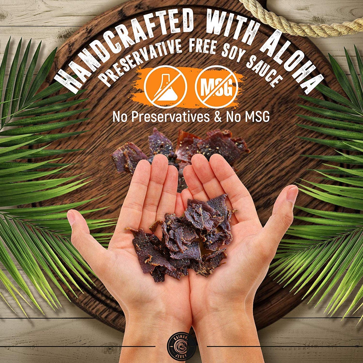 Kaimana Wild-Caught Ahi Tuna Jerky - Honey Glazed | Rich in Omega-3s & High in Protein | All-Natural & Organic Fish Jerky (3 pack, 2 oz)