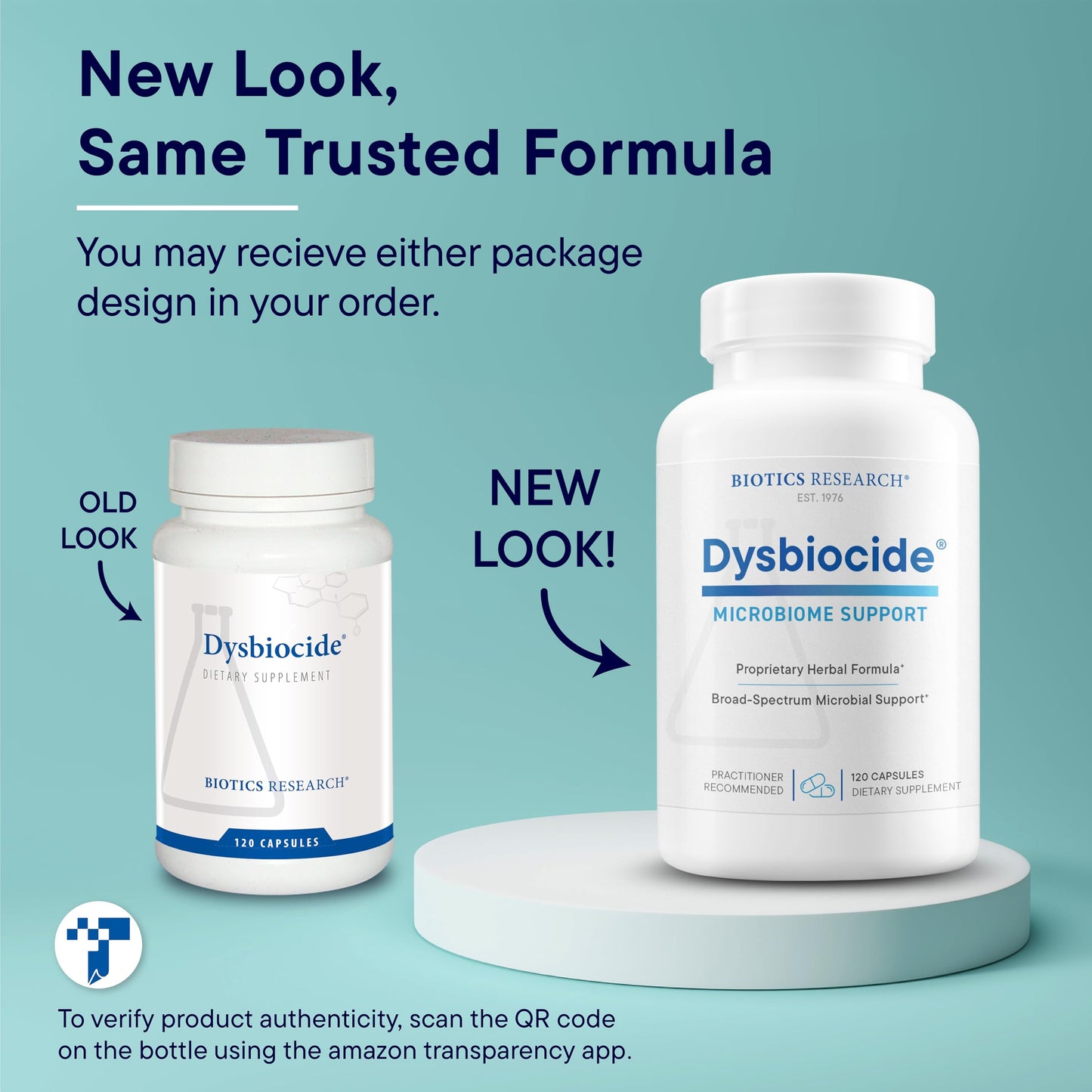 Biotics Research Dysbiocide Synergistic Botanical Blend Supports Normal Gut Health for Women & Men - Digestive Health Supplement - Supports Balanced Gut microbiome - 120 Capsules