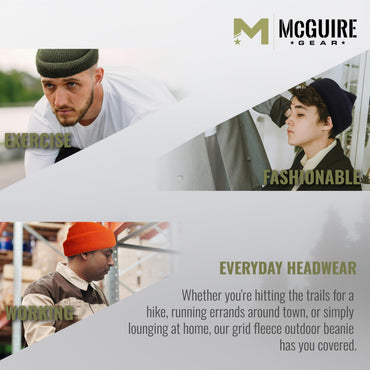 Warm Winter Watch Cap 100% Wool Beanie Made in USA to Military Specifications Orange