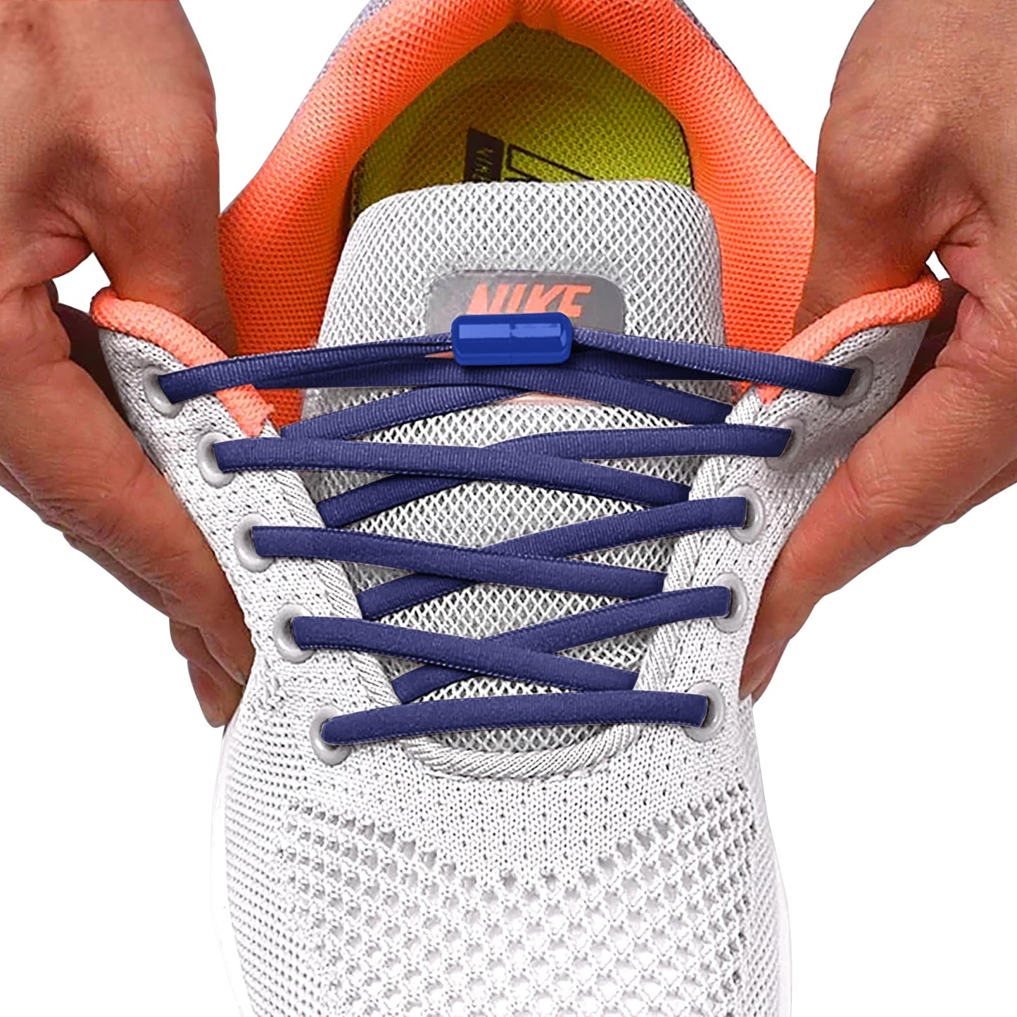 USA LACES No Tie Shoelaces for Adults and Kids - Elastic Shoe Laces, Lock Laces, Tieless Shoelaces for Running, Sneakers, and Casual Shoes - Premium No Tie Shoe Laces for Adults and Kids