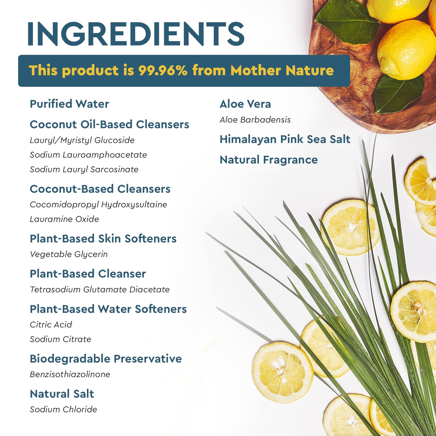 Puracy Natural Dish Soap Packs - Skin-Softening Plant-Based Dishwashing Soap, Non-Toxic Dish Soap, Organic Liquid Dishwashing Detergent Soap (Organic Lemongrass, 16 fl oz, 3 Pack)