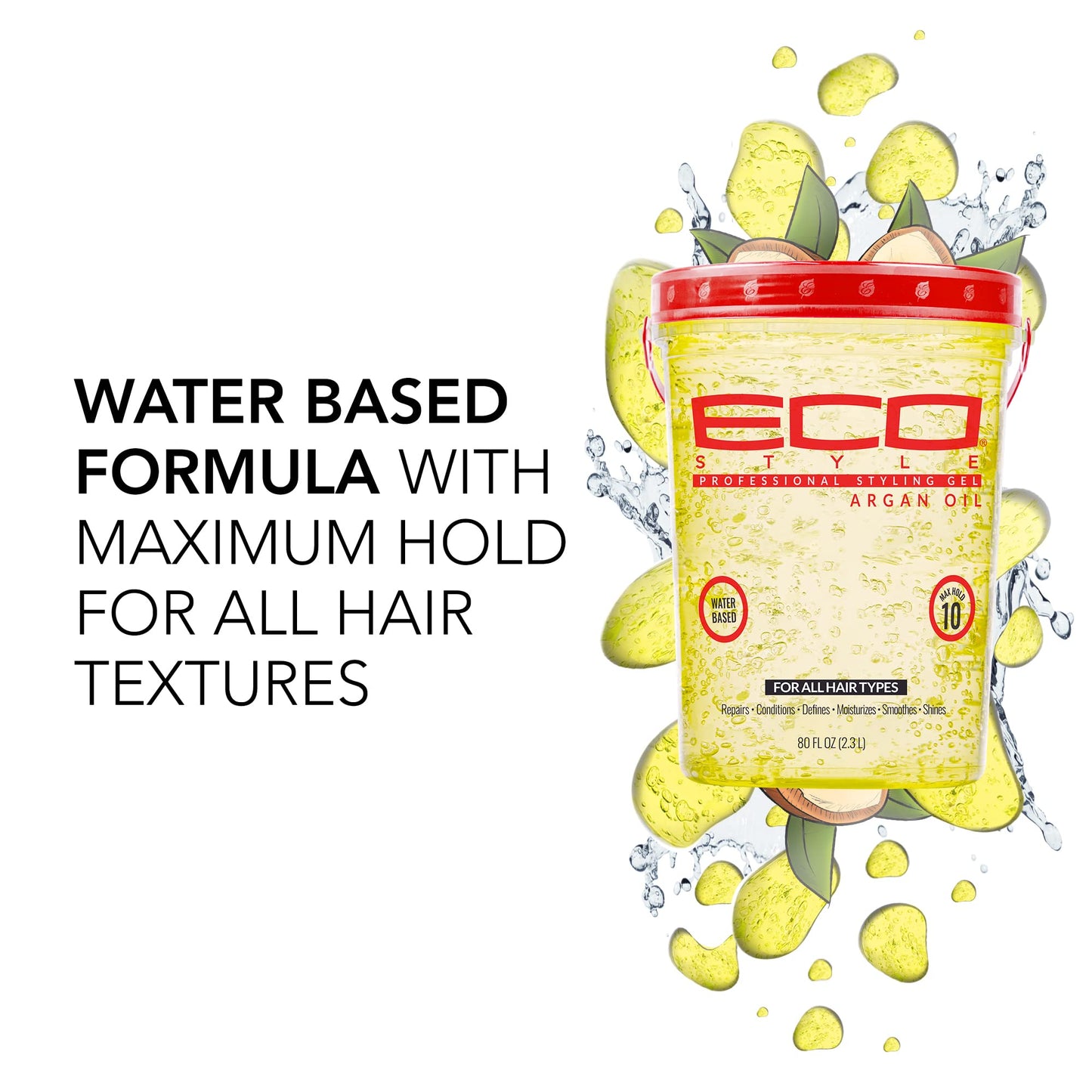 Eco Styler Moroccan Argan Oil Styling Gel 5 lbs.