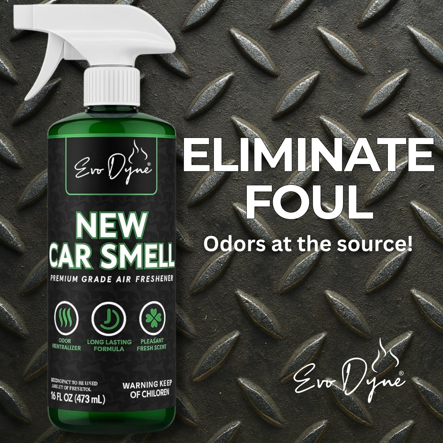 New Car Smell Spray (16oz), Made in USA | Long Lasting Car Air Fresheners Eliminates Odor - Air Fresheners for Cars, Trucks, & Other Automotive Vehicles – Fresh Scent Air Freshener Spray