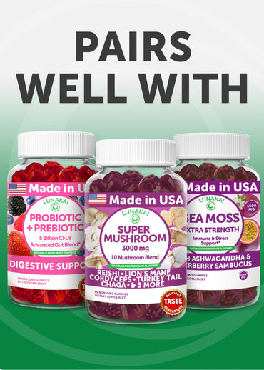 Lunakai USA Made Liver Cleanse Detox & Repair – Herbal Liver Support Supplement with Milk Thistle, Artichoke & NAC – Daily Detox, 60ct