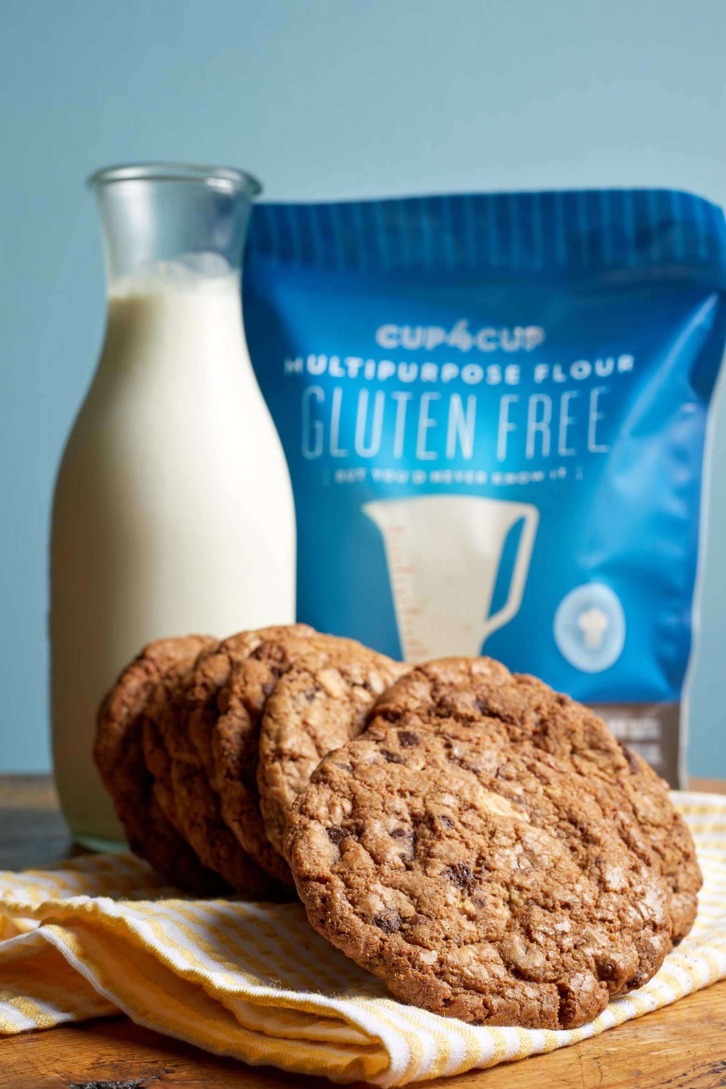 Cup4Cup Multipurpose Flour, 2 Pounds, Certified Gluten Free Flour, 1:1 All Purpose Flour Substitution, Non-GMO, Kosher, Made in the USA