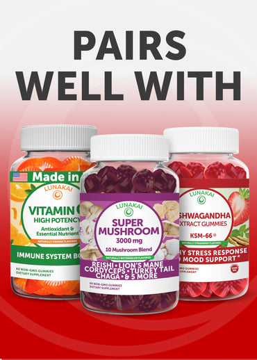 Lunakai USA Made Candida Cleanse Detox for Women & Men – 11-in-1 Gut Cleanse & Candida Support with Caprylic Acid & Enzymes, 60ct