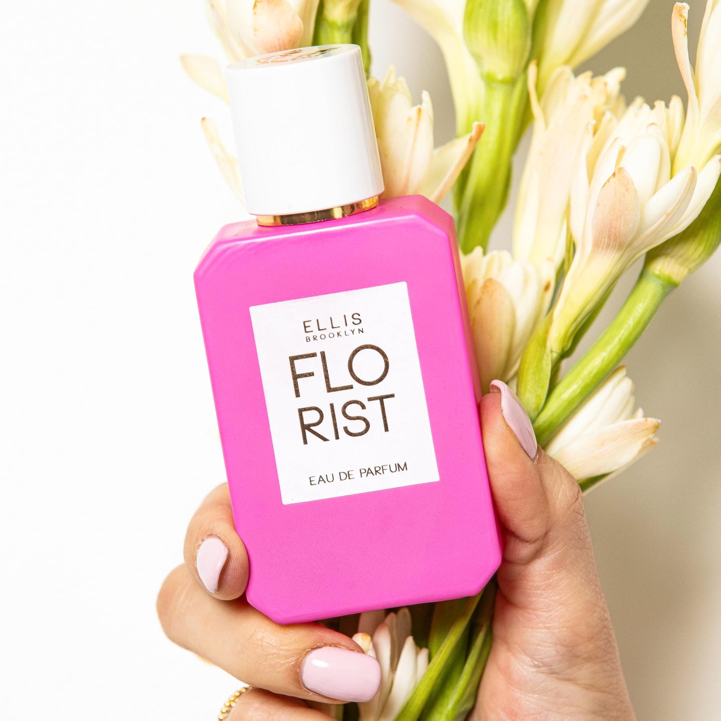 Ellis Brooklyn FLORIST Eau De Parfum, Mini Dabber - Fresh Floral Perfume For Women with Italian Bergamot, Tuberose, & Cedarwood, Vegan Perfume Made In The USA, 7.5ml / 0.25 Fl Oz