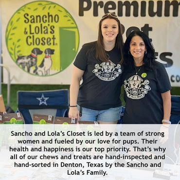 100% Natural Elk Jerky Dog Treats by Sancho and Lola’s (12 Pack) Packed with Lean Protein for a Healthy Snack - Made in The USA