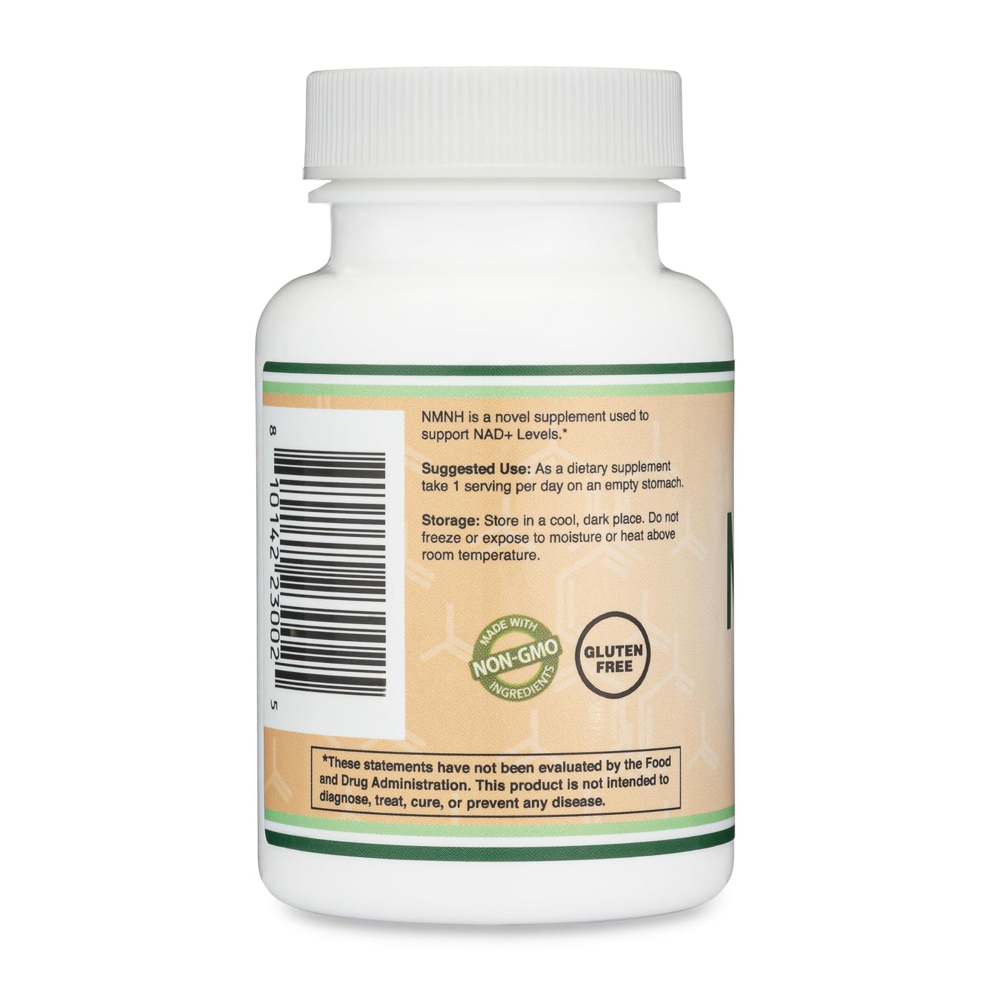 NMNH (NMN Supplement Alternative) (Dihydronicotinamide Mononucleotide) 250mg Per Serving, 60 Count (30 Servings) NAD Supplement to Boost NAD+ Levels As We Age (Non-GMO, Gluten Free) by Double Wood