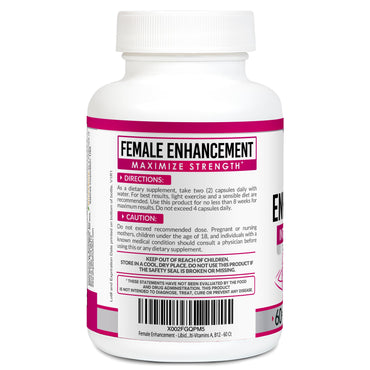 AMPLICELL Female Enhancement & Libido Booster – Energy, Hormone Balance & Mood Support with Maca Root, Horny Goat Weed, Dong Quai, Ginseng & Vitamins for Women – 60 Capsules