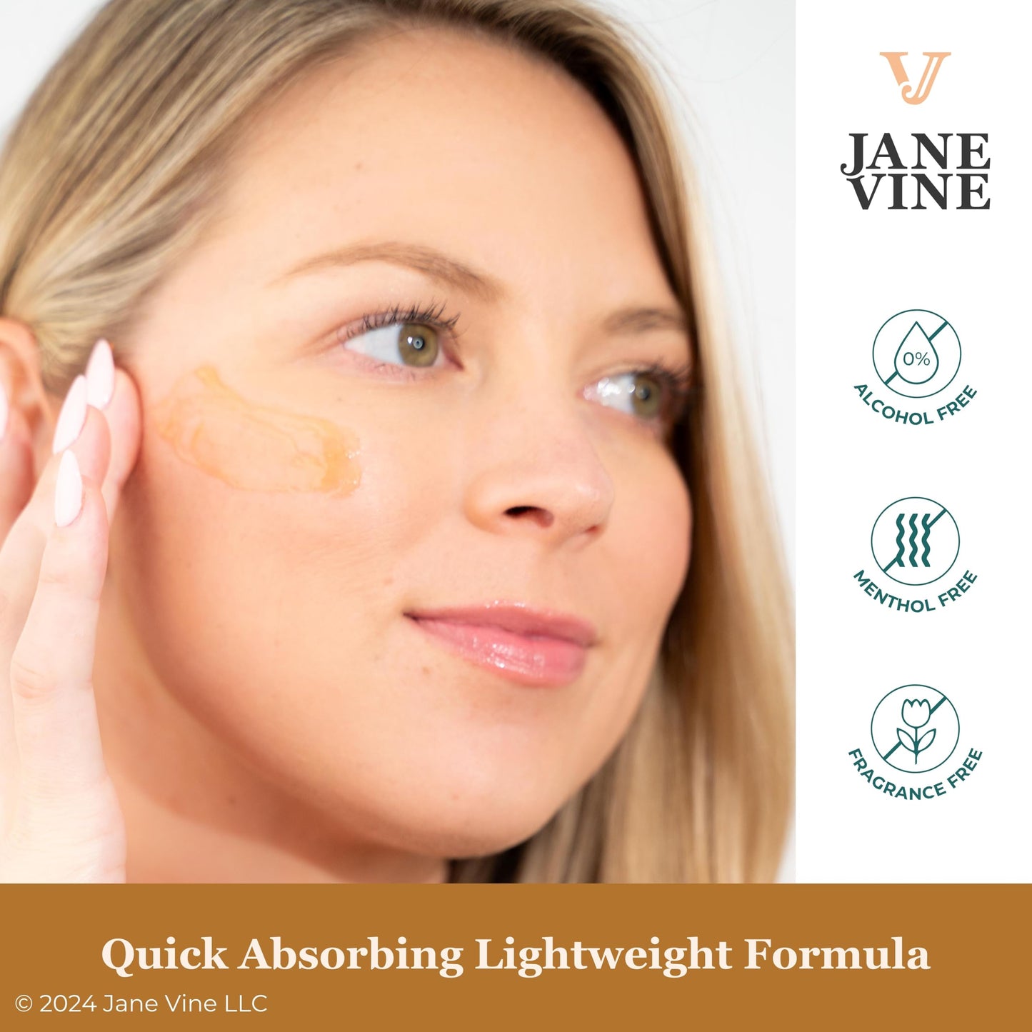 JANE VINE Arnica Gel For Face, Arnica Cream and Bruise Cream to Soothe with Aloe and Calendula for Face and Body, Menthol Free, Alcohol Free, 7oz Pump