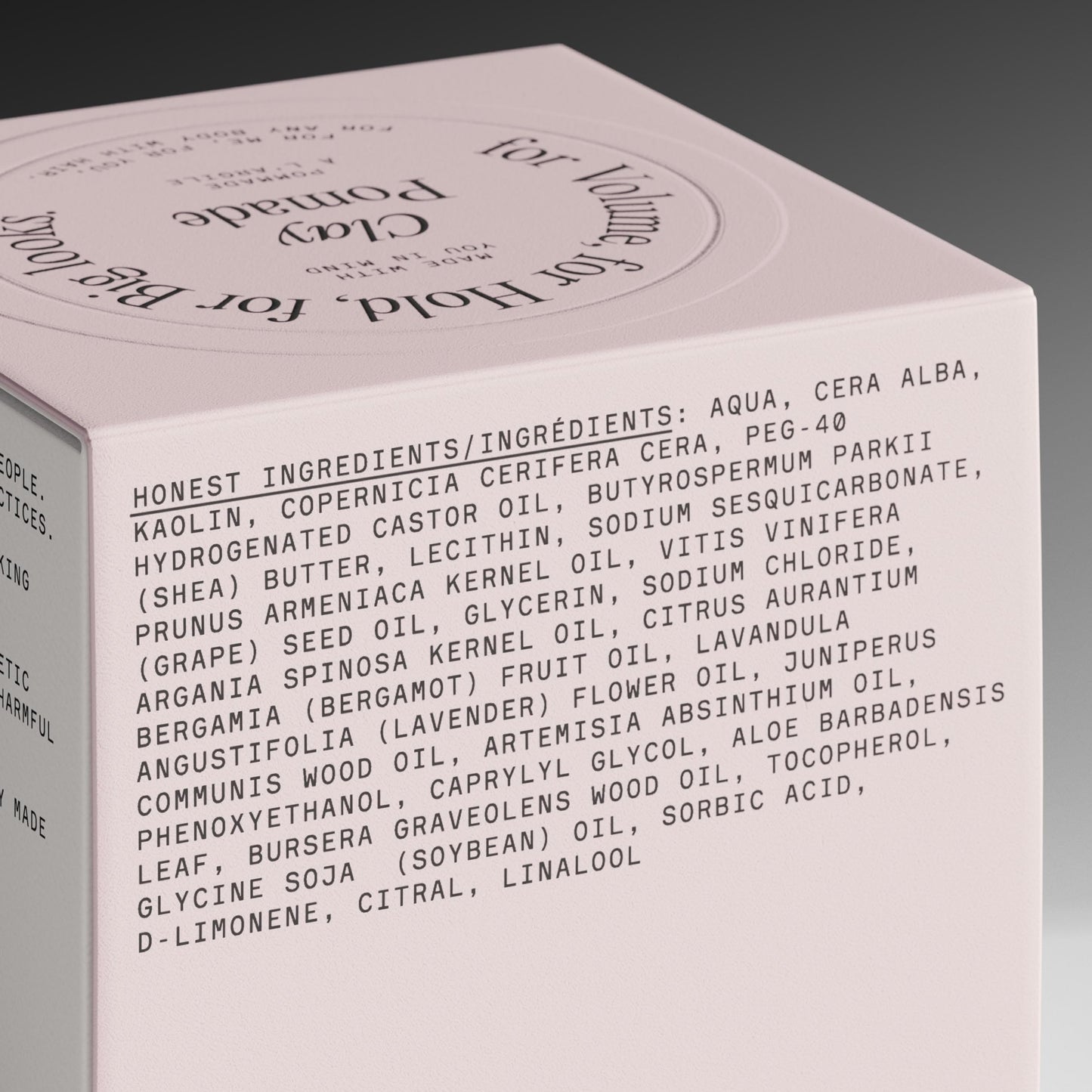 Firsthand Supply Hair Clay Pomade for Men & Women – Matte Clay Finish & Extra Strong Hold – Non-Greasy, Water-Based Organic Pomade – Easy to Restyle – Ideal for Short to Medium Hair Length – 3oz