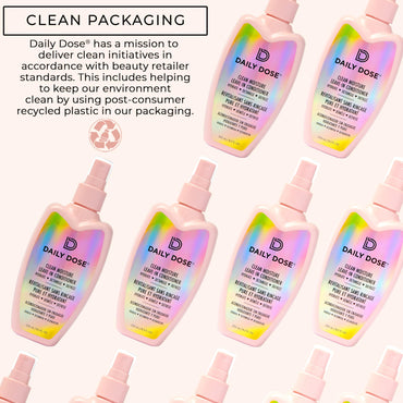 DAILY DOSE Effortless Detangler Spray & Leave In Conditioner for Dry, Damaged, & Frizzy Hair. Instantly Softens, Smooths & Adds Shine. For Kids & Adults. Award-winning, Vegan, Sulfate-Free, Color Safe