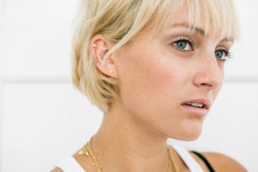 Evil Eye Studs, Nickel Free and Made in America