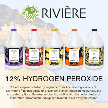 Rivière 12% Hydrogen Peroxide, 1 Gallon