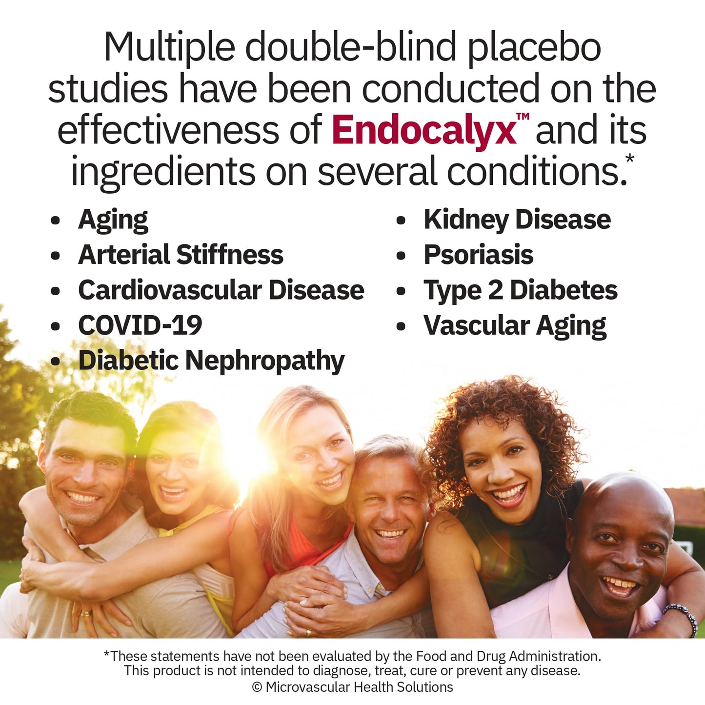 MYBODYRX Endocalyx Supplement - Endothelial Glycocalyx Support 60 Capsules - Vascular & Microcirculation Health - Clinically-Studied - Patented - Supports Nitric Oxide Functions