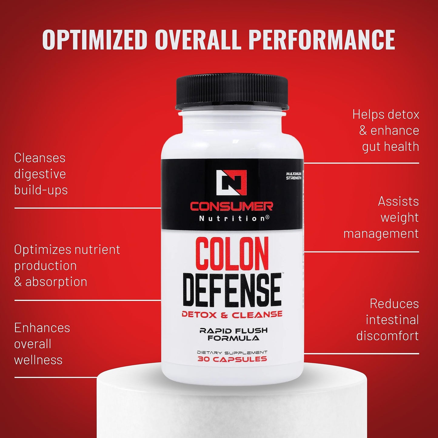 Colon Cleanse14 Day Cleanse Pills Advanced Gut Cleanse and Detox for Men and Women Fast Natural Laxative for Constipation Relief with Casacra Sagrada, Psyllium Husk, Senna Leaf and Probiotics (1)